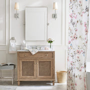 Derlina White Linen Shades Wall Lamp – Retro Metal Multi-Head Lighting Fixture